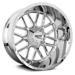 Moto Metal MO986 Siege Wheel 22X10 (-18, 6X139.7, 106.1) Chrome Single Rim New. Price: $524.25.