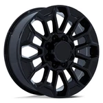 Performance Replicas 228 Wheel 22X8.5 (15, 8X165.1, 121.5) Black Single Rim New. Price: $374.46.