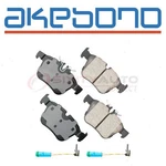 Akebono Euro Rear Disc Brake Pad Set For 2015 Mercedes-benz C400 3.0L V6 Ov New. Price: $96.53.