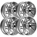 (set 4) Gear Off-road 777C Vortex 22X10 6X135/6X5.5" -19MM Chrome Wheels Rims New. Price: $1687.96.