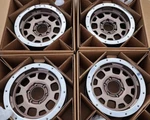 New 16" Toyota Tacoma T/x Baja Fj Trail Team Trd Oem Wheels Bronze Bead Lock. Price: $2000.00.