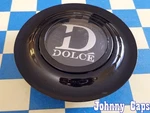 Dolce Wheels # C-865 Gloss Black "floating" Center Cap 59 (qty. 1) Used. Price: $199.22.