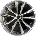Rear Bmw Machined Charcoal X4 X3 Oem Wheel 2018-2025 Factory 86361A Used. Price: $419.97.