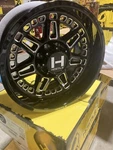 Hostile Lunatic 20X10 Bladecut 8-165.1 -19 Offset 125.2 Hub Bore New. Price: $1790.00.