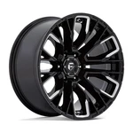 Fuel D849 Rebar 17X9 6X120 Gloss Black Milled Wheel 17" 1MM For Chevy Gmc Rim New. Price: $345.00.