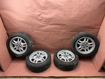 Bmw E36 328I 320I 325I Z3 16" Rim Light Alloy Wheel 7'' Wide Set Oem 84K Miles Used. Price: $351.00.