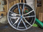Wheel 20X11-1/2 Alloy Rear 10 Spoke Machined Face Fits 16-20 Bmw X6M Used. Price: $249.26.