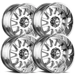 (set 4) Off-road Monster M17 20X10 6X5.5" -19MM Chrome Wheels Rims 20" Inch New. Price: $1576.00.