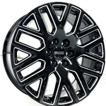 22" RF4 Gloss Black Milled Replica Wheels 2025 Gmc Sierra Yukon Denali 6X5.5 +28 New. Price: $1599.99.