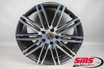 Porsche Cayenne 958 X 21" Turbo Design Wheel Rim Gray 7P5601025AE Oem Used. Price: $559.98.