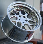 19" Aodhan DS01 Wheels 19X9.5 / 19X10.5 +22 5X114.3 Vacuum Chrome Rims Set New. Price: $1349.00.