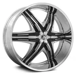Inch 30X10 Diablo Elite Chrome Wheels Rims 5X5.5 5X139.7 +15 New. Price: $5103.00.