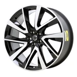 21" Volvo XC90 Wheel Rim Factory Oem 70452 2018-2024 Machined Black Remanufactured. Price: $995.00.