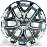 2015-2020 Gmc Yukon 22X9 Wheel 6 Double Spoke Chrome Oem Used. Price: $413.40.