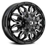 Vision 410 Korupt Wheel 17X6.5 (121, 8X200, 145.5) Black Single Rim New. Price: $370.00.