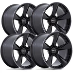 (set Of 4) Staggered-american Racing AR946 Ttf 20" 5X115 Black/tint Wheels Rims New. Price: $1638.96.