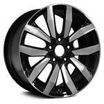 Wheel 17X7 Alloy Black Inlay Factory Fits 13-15 Civic 526795 New. Price: $410.00.