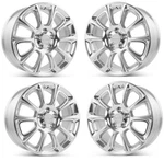 2013-2016 Dodge Dart 10 Spoke Polished 17X7.5 Rim Wheel Oe 2482 2446 1TP82TRMAA Remanufactured. Price: $915.00.