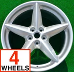 4 Perfect Factory Ferrari 360 Modena Wheels Oem Genuine Original Authentic Set Remanufactured. Price: $2899.00.