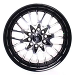 16" Konig Lace Wheel/rim Machined Gloss Black Used. Price: $150.57.