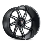 20X10 American Truxx Vortex Black/milled Wheel 6X5.5 (-24MM) New. Price: $462.40.