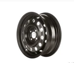 15" Steel Wheel (4X100) - 2 Available New. Price: $80.00.