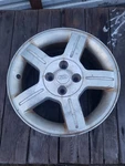 Oem Ford ZX2 2003 15X5 Spoke Aluminum Silver Fits 98-03 Escort 971046 4X100 Used. Price: $120.00.