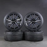 Aston Martin Oem Genuine Black Machined 20" Wheel/tire/tpms/center Cap Set New. Price: $6000.00.