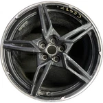 Rear Chevrolet Black Machined Lip Corvette Rim 20X11 2020-2025 Oem 14008B Used. Price: $193.41.