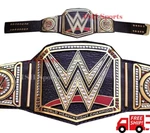 World Heavy Weight Championship Replica Title Belt Adult Size 2MM Brass New. Price: $133.99.