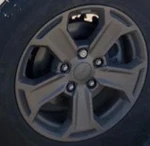 2018 Wrangler Oe Wheel Vin 6TH Digit Jk Body 17X7-1/2 5 Spoke Solid Used. Price: $135.68.