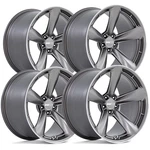 (4) American Racing AR946 Ttf 20X9.5 5X115 +15MM Gunmetal Wheels Rims 20" Inch New. Price: $1617.96.