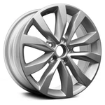 For Volkswagen Beetle 13 Alloy Factory Wheel 5 V-spoke Bright Silver 17X7 Used. Price: $295.50.