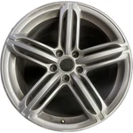 Audi Silver Q7 Oem Wheel 21 2010-2015 Original Rim Factory 58886A Used. Price: $343.18.