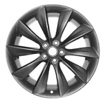 New 21" Front Replacement Wheel Rim For Tesla Model 2012-2021. Price: $381.89.