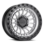 20X9 Lock Mojave Matte Silver With Black Ring Wheels 6X5.5 (0MM) Set Of 4 New. Price: $1548.00.