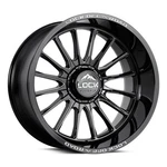 20X10 Lock Striker Gloss Black Milling Wheels 6X135/6X5.5 (-18MM) Set Of 4 New. Price: $1772.00.