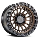 17X9 Lock Off-road Mojave Bronze Blk Ring Wheel 6X5.5 Bolt Pattern -12MM Offset New. Price: $288.00.