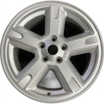 Dodge 17X7 Nitro Silver Wheel Oem Rim Factory Stock 2007-2011 Used. Price: $189.97.