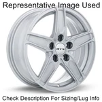 Rtx Wheels 082201 Frost Silver 17X7 5X114.3 Offset 38 New. Price: $148.91.