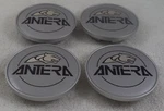 Antera Wheels Silver Custom Center Caps Set 4 # 191076001 Used. Price: $149.16.