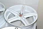 New 19X8.5 Ddr Talon White/polished 19" Rims Wheels 5X114.3 35MM Offset. Price: $959.00.