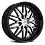 Cavallo CLV-46 Wheel 18X8 (35, 4X114.3, 74.1) Black Single Rim New. Price: $203.50.