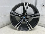 2019 Bmw M5 19X9-1/2 Wheel Twin Spoke Condition Painted Dark Gray Oem Used. Price: $539.95.