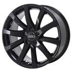 18" Audi A4 Wheel Rim Factory Oem 58911 2013-2018 Gloss Black Remanufactured. Price: $395.00.