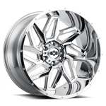 Vision Off-road Wheels 22X12 Chrome 6X139.7 6X5.5 (qty 4) 361-22283C-57 New. Price: $2791.40.