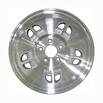Used Painted Silver Aluminum Wheel 15 X F67Z1007MA. Price: $234.49.