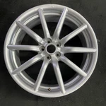 Front Silver Alfa-romeo 4C Oem Wheel 18 2015-2020 Factory 58155B Used. Price: $427.77.