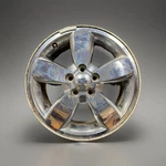 2008-2012 Ford Escape 17" Factory Rim 17X7 Oem 9L841007GA Used. Price: $150.00.