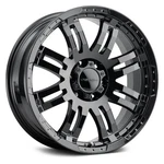 Vision 375 Warrior Wheel 20X9 (18, 5X139.7, 108) Black Single Rim New. Price: $315.10.